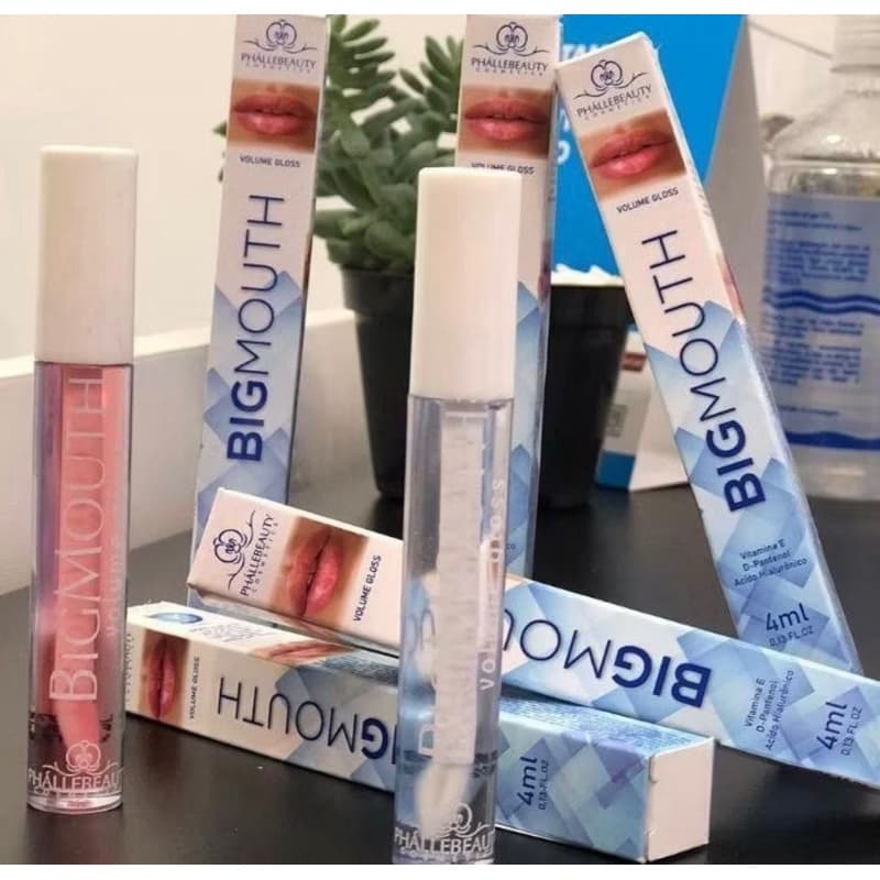 Big Mouth Volume Gloss PHALLEBEAUTY(Rosa e Incolor)