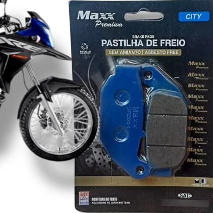 Pastilha Freio Traseira Bros 160 XRE 190 CB Twister MaxxPremium