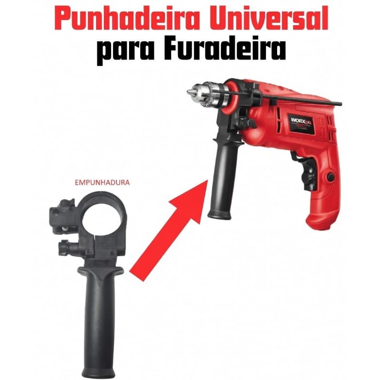 👉 🔥 Punhadeira Universal para Furadeira 🔧 Pegada Segura e Confortavel 🚨 Usada Como Nova