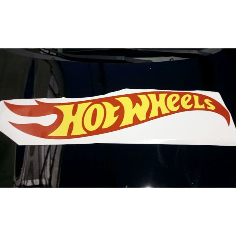 Adesivo Hot Wheels 1m × 28cm automotivo decorativo