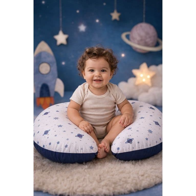 ALMOFADA AMAMENTAÇÃO ASTRONAUTA BABY GRANDE