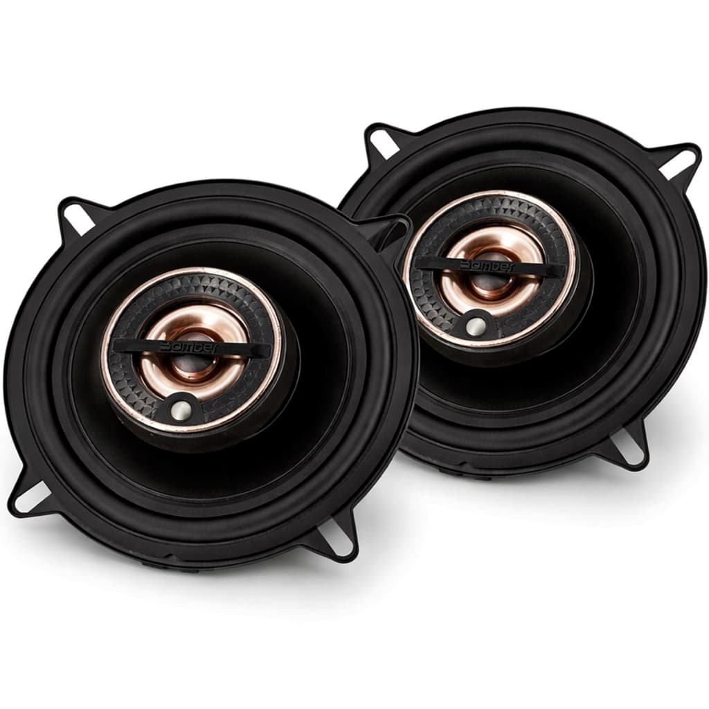 Par Alto Falante Bomber Beat 160W RMS 4 Ohms Triaxial Som Automotivo Porta Carro 5 ou 6 Pol.
