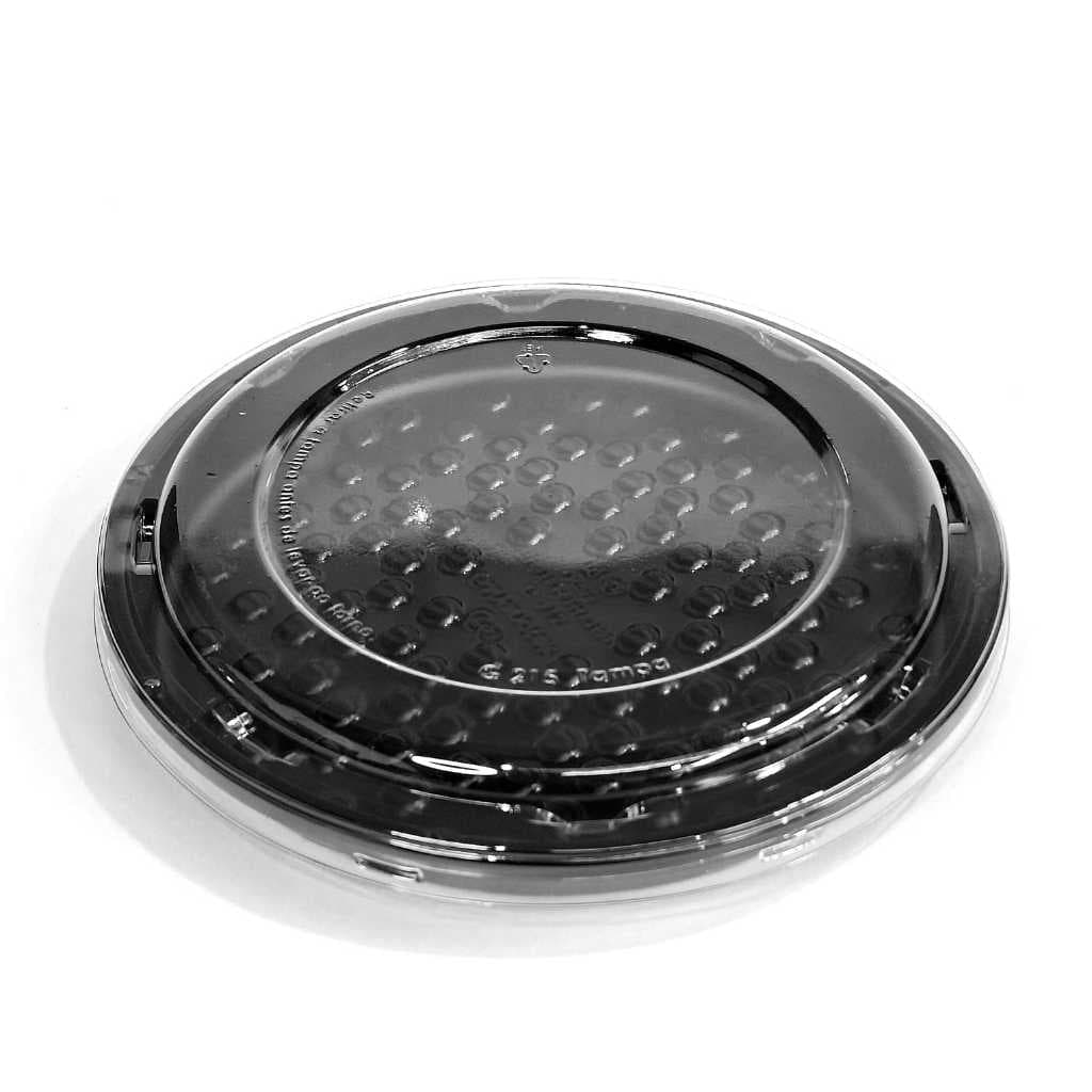 10un Embalagem Pizza Forneável 15cm Galvanotek G215 preta CPET