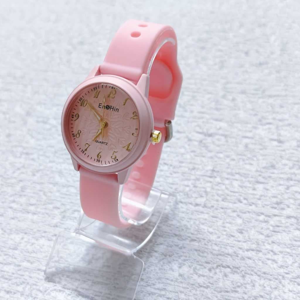 Relógio feminino silicone colorido