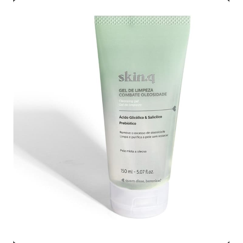 Gel de Limpeza Facial Antioleosidade Skin.q - QDB