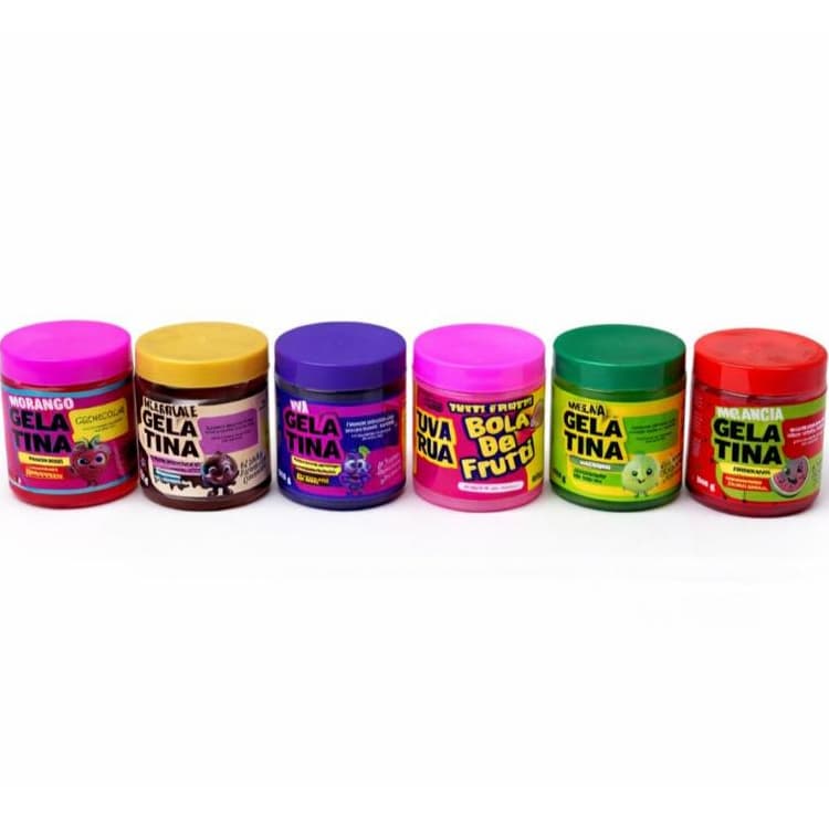 Gelatina Modeladora Ativadora de Cachos Capilar Cabelos CacheadosSuper Definição Perfeita e Intensa 500g