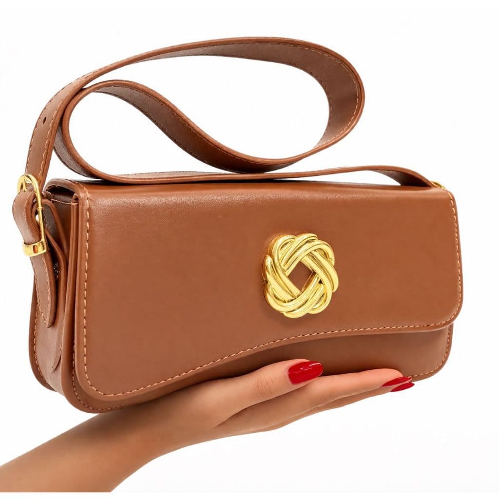 Bolsa Feminina de Ombro Baguete Compacta Envio Imediato Novidade