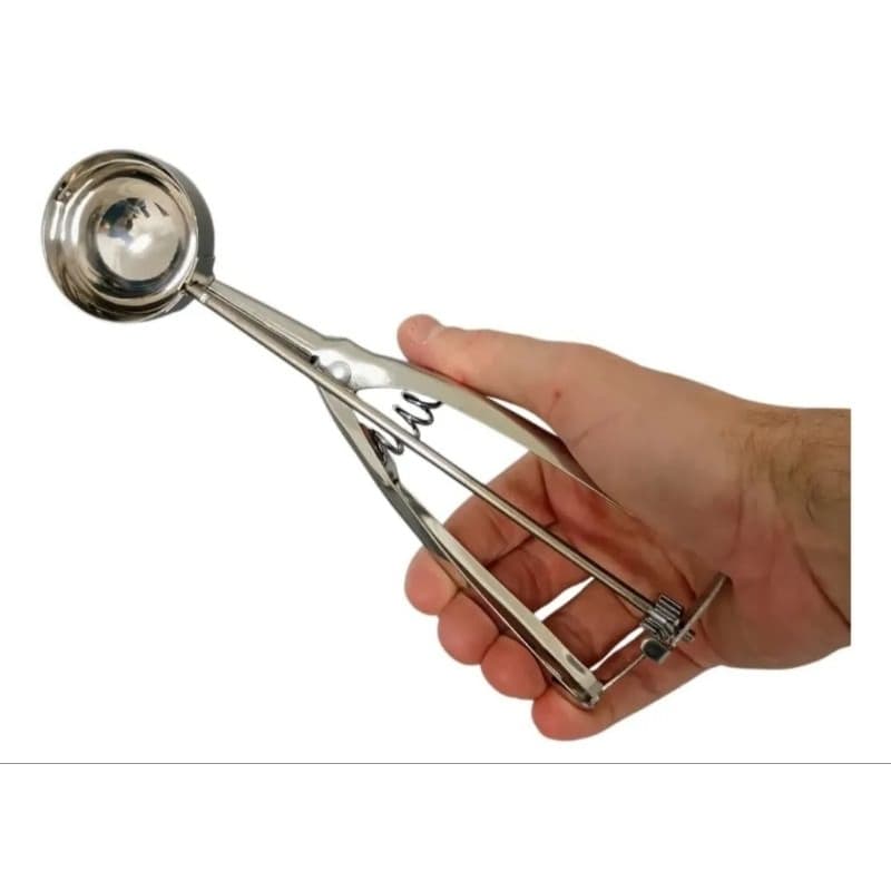 Colher Ejetor Doces Brigadeiro Sorvete , concha Inox ejetor Sorvete