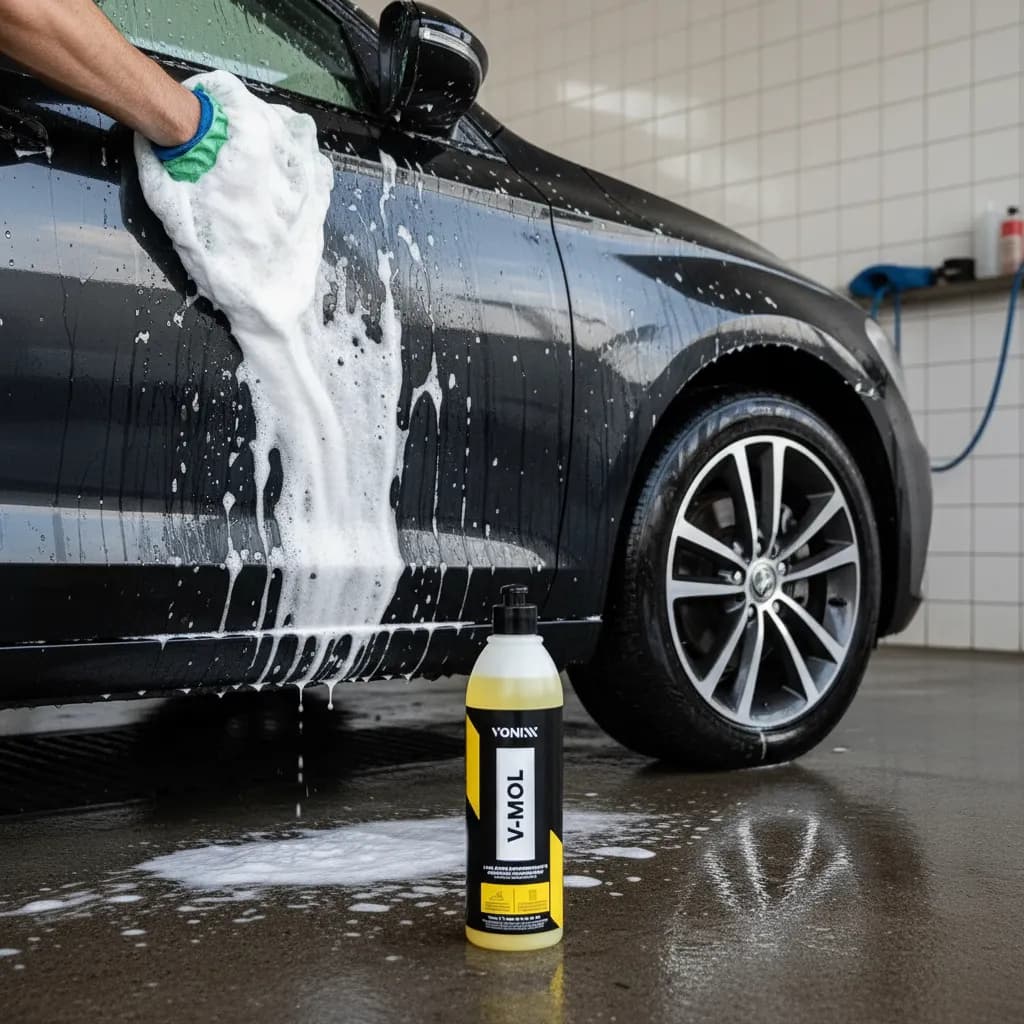 Shampoo V mol Automotivo Limpeza Pesada Barro Desengraxante Vonixx 500ml Lava Autos