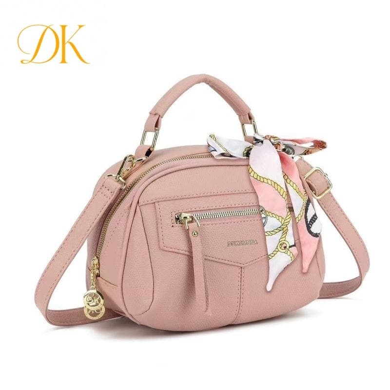 Bolsa Feminina Transversal Ombro Mão Alça Ajustável Couro PU A1048 DUKEMODA