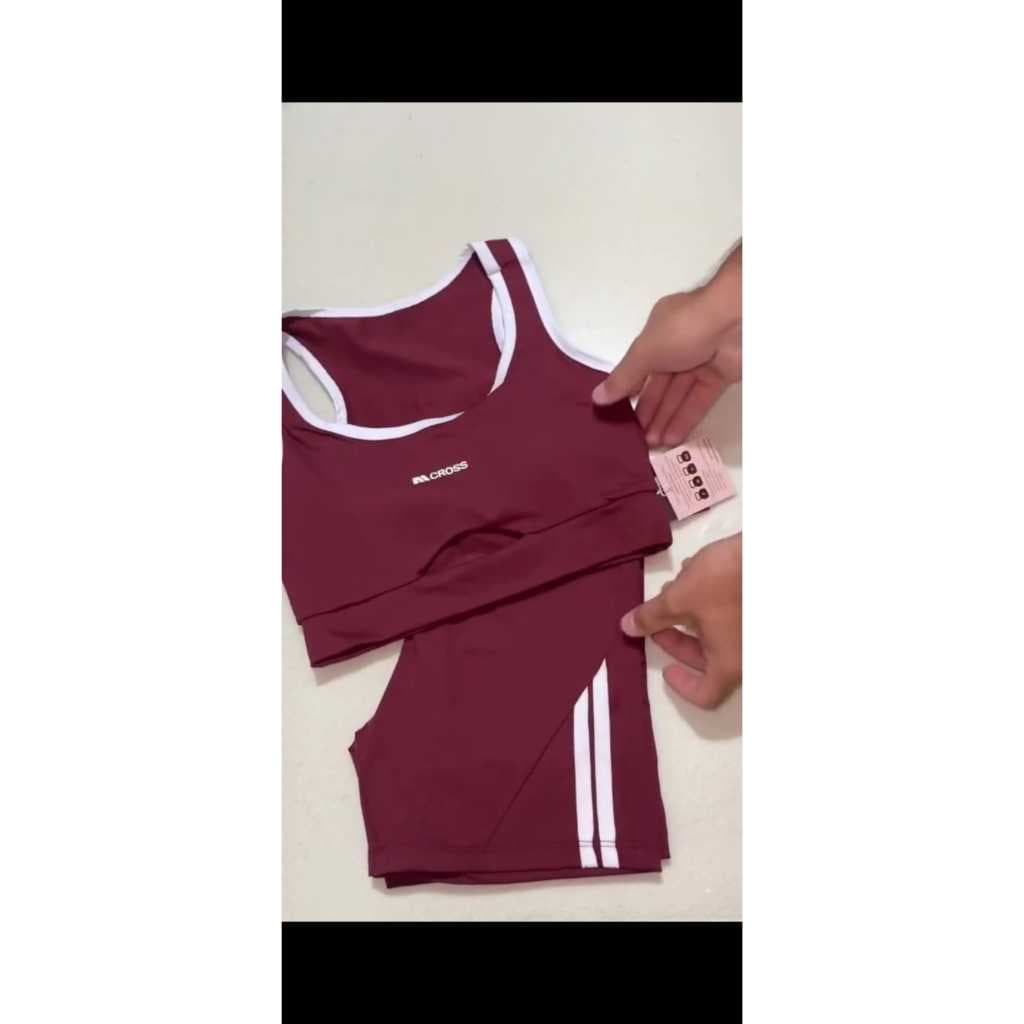Conjunto Feminino Poliamida Premium Zero Transparência Academia