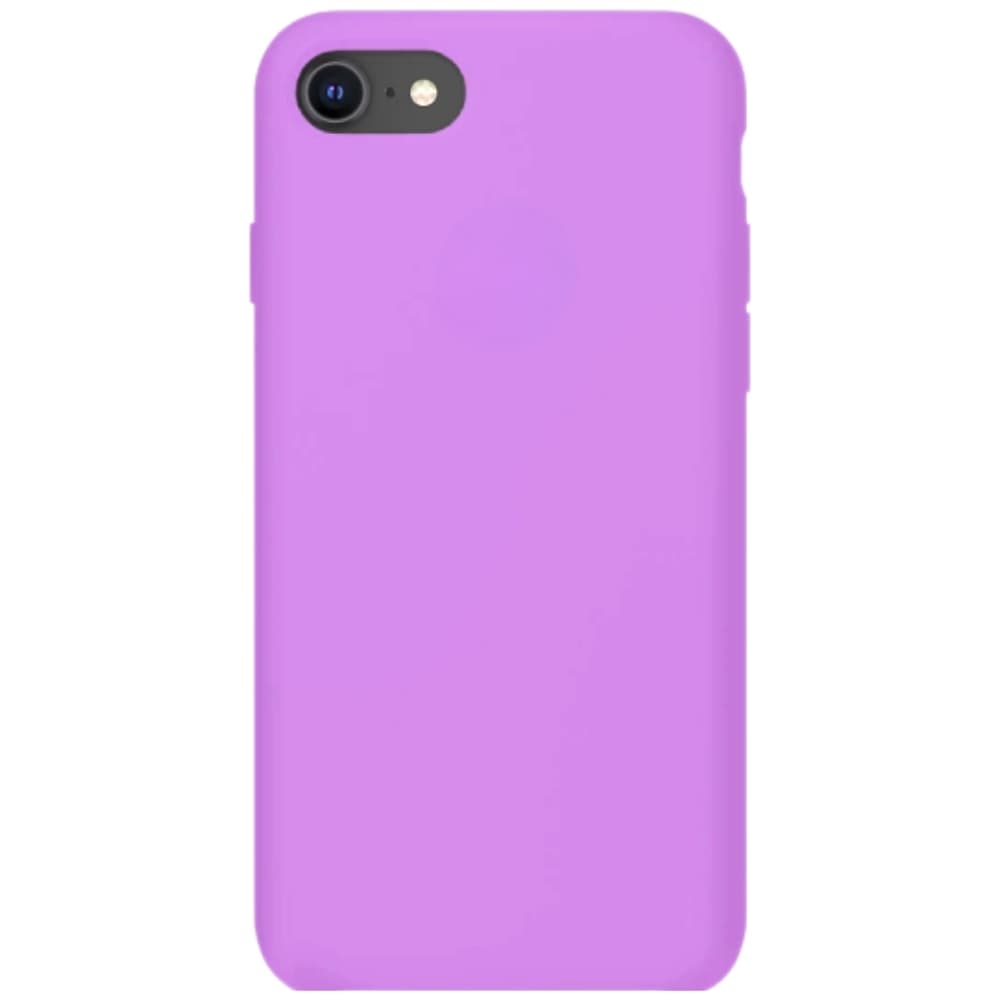 Capinha Rosa Chiclete Para Iphone 7, Iphone 8 Normal e Iphone SE 2020/2022 Fechada Nas Laterais Aveludada