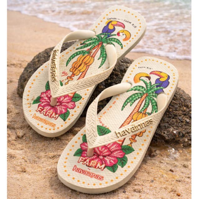 Chinelo Feminino Estampa Tropical Confortável Leve Antiderrapante Praiano
