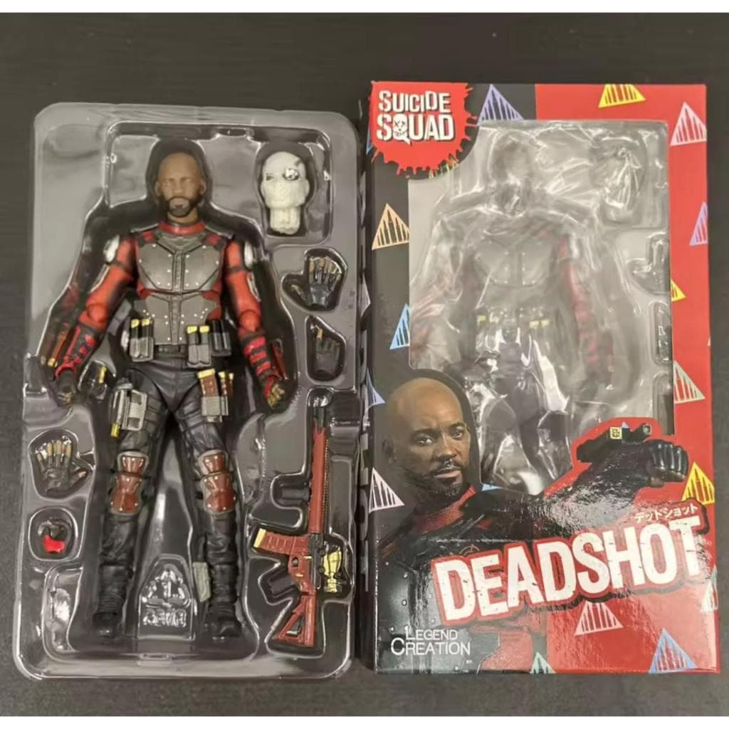 Boneco Pistoleiro Will Smith Articulado com Caixa Original DC