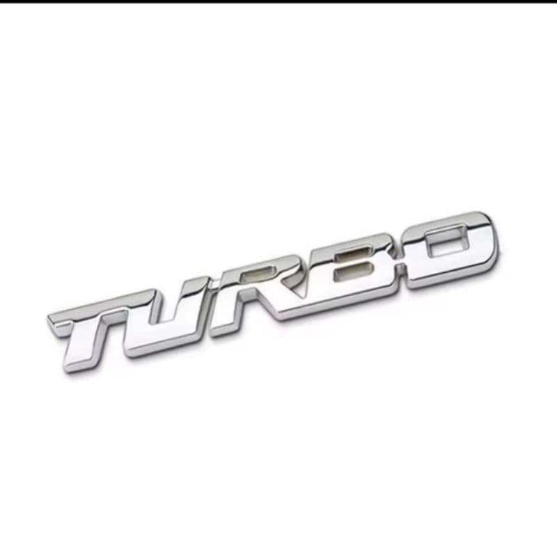 emblema turbo( prata )do Onix sedan e outros veículos