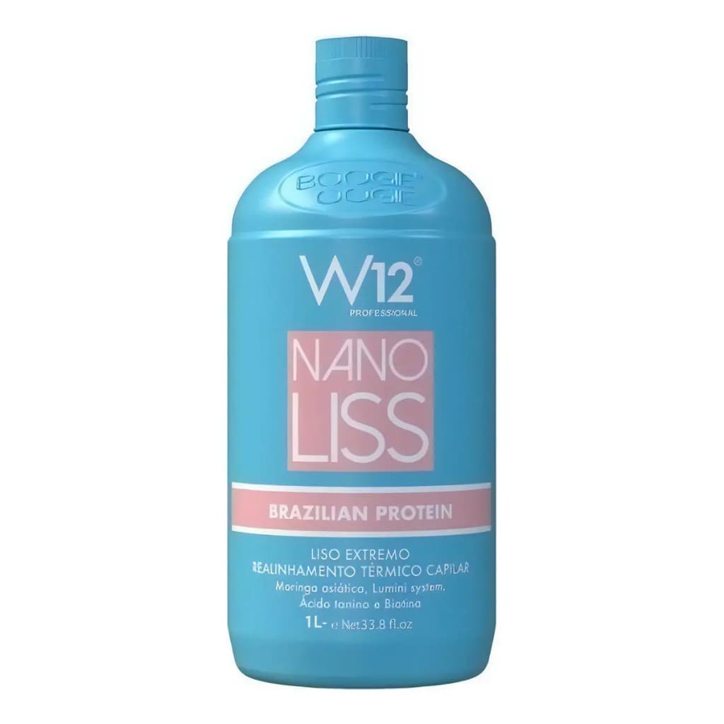 Nano LIss Progressiva  W12 Sem Formol 1L