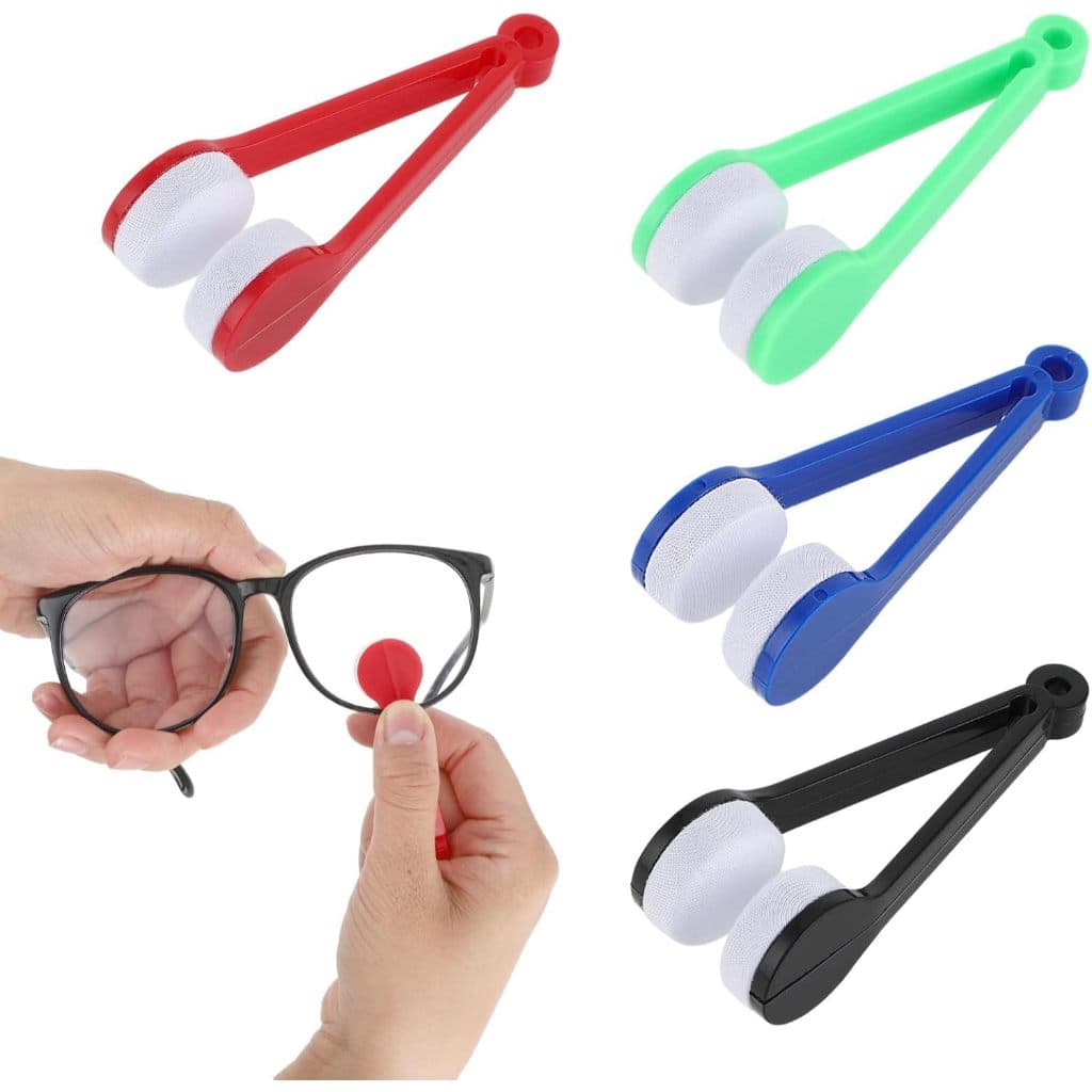 Limpador de Óculos Portátil em Microfibra Para Limpeza de Lentes