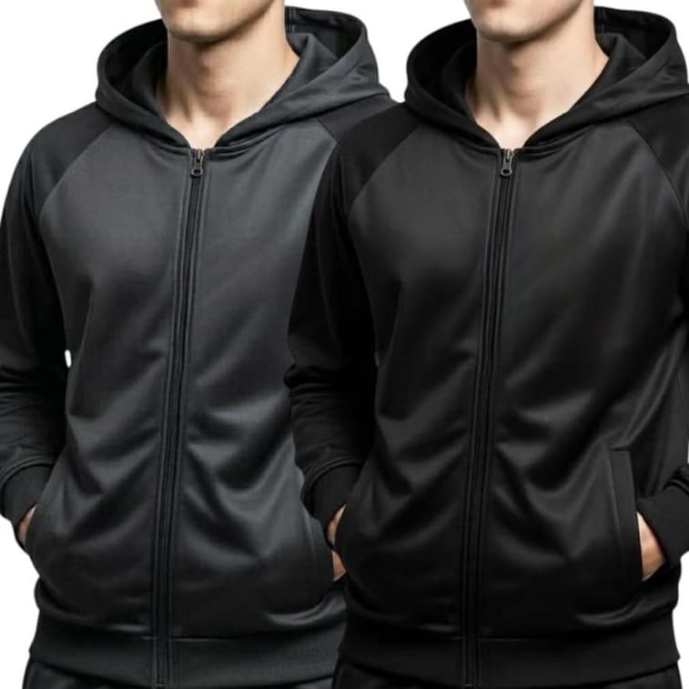 Kit 2 Blusas Chimpa Masculina Agasalho Academia Treino Dia a Dia Conforto Outono/Inverno Tendencia