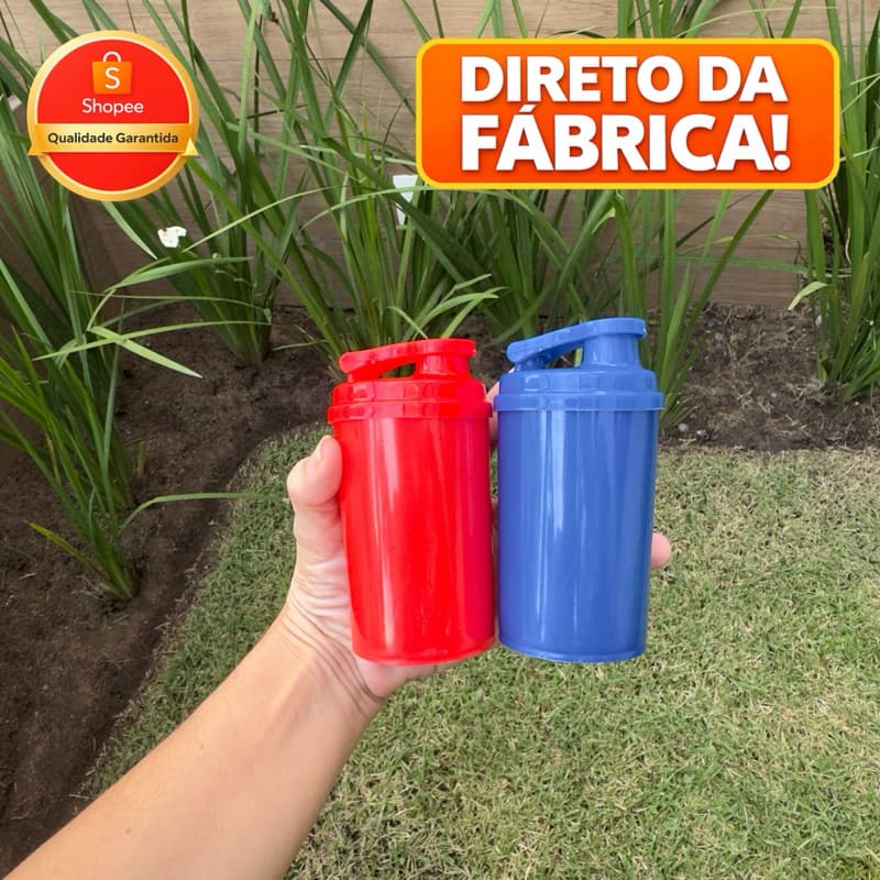 20 unidades Mini Coqueteleiras - Shakeiras com tampa squeeze para criança 200ml