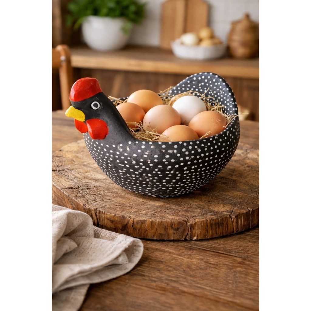 Galinha de ceramica Porta ovos,decorativa