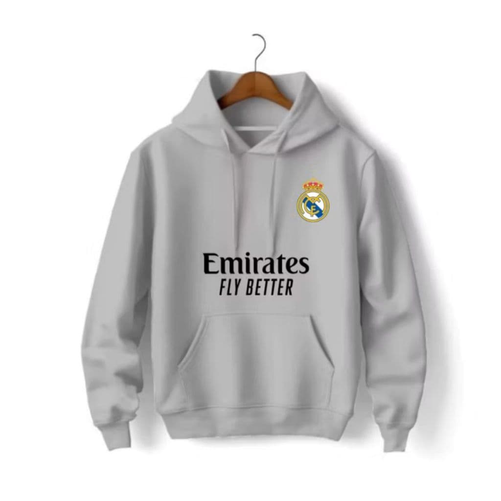 Moletom Blusa de Frio Times Europeu Real Madrid Barcelona La Liga Unissex Envio Rápido