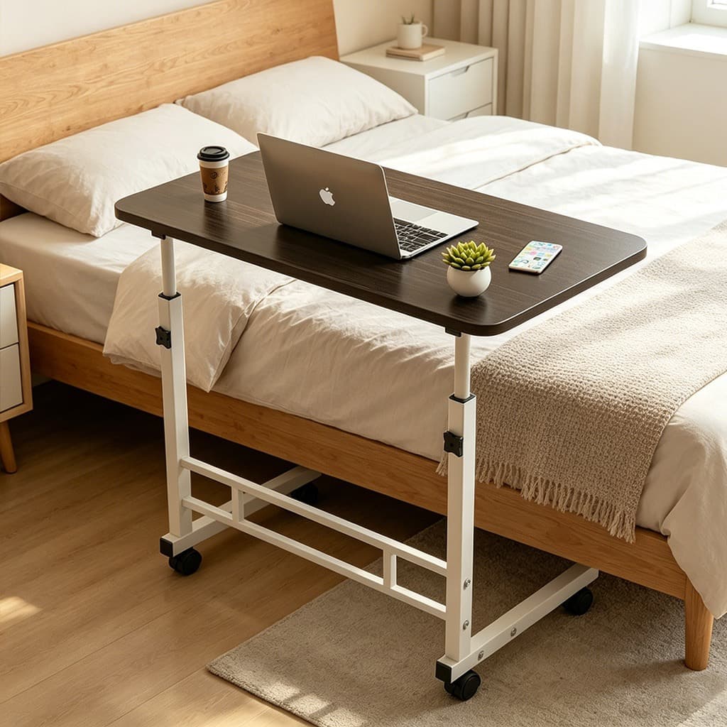 Mesa Mutiuso Mesinha Notebook Com Altura Regulavel Ideal para Cama e Sofá