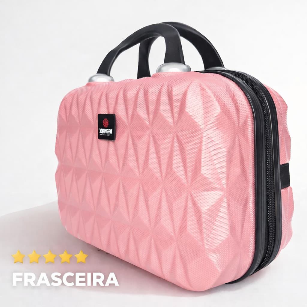 FRASQUEIRA DE MÃO PARA MALA  DE BORDO MALETA DE MAO NESCESSER DE MAO PARA VIAGEM
