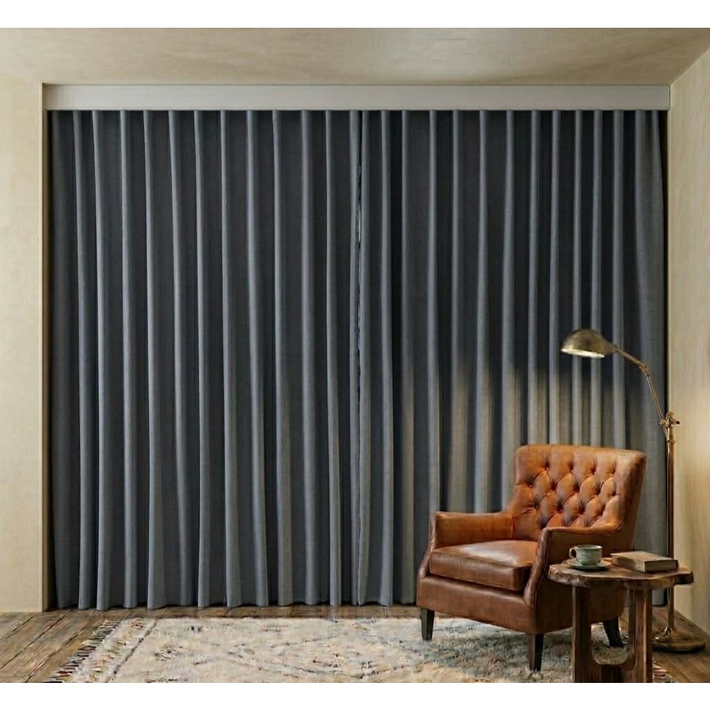 Cortina BLACKOUT Em Tecido 3,00 X 2,80 P/Trilho Antigo