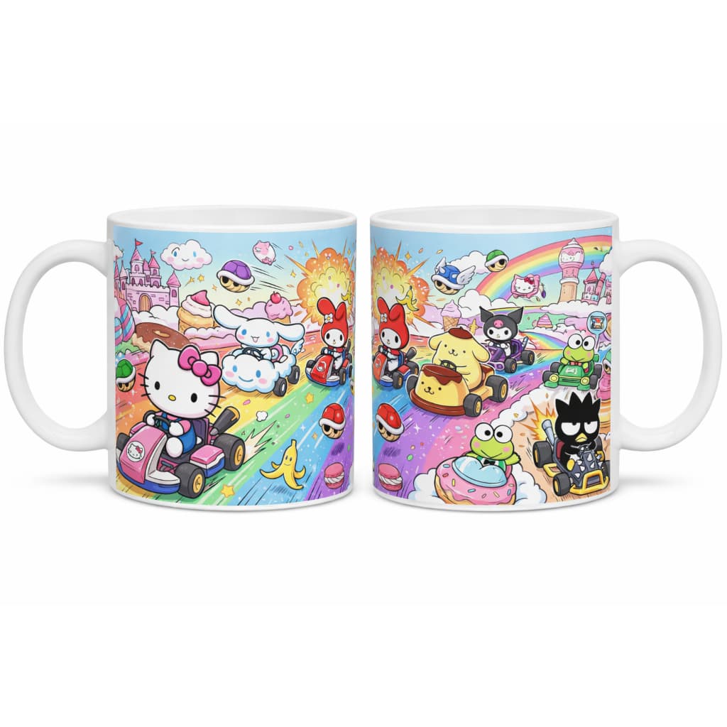 Caneca Personalizada - Hello Kitty, Cinnamoroll, Kuromi, My Melody, Sanrio
