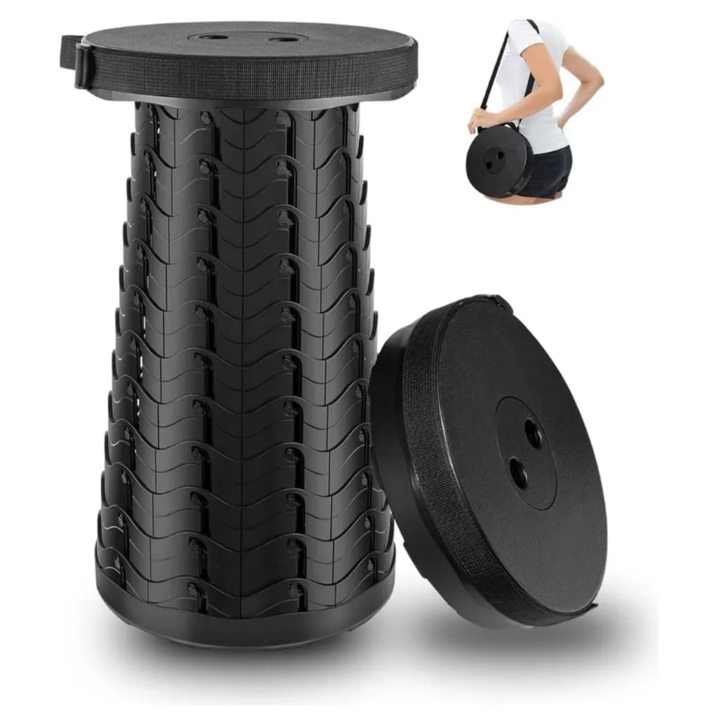 Banqueta Banco Retrátil Portátil com AlçaTelescópica Banquinho Dobrável Ajustável Pesca Camping Cobrimos qualquer oferta