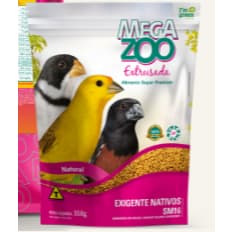 Megazoo Para Pássaros Nativos E Exóticos - 350g