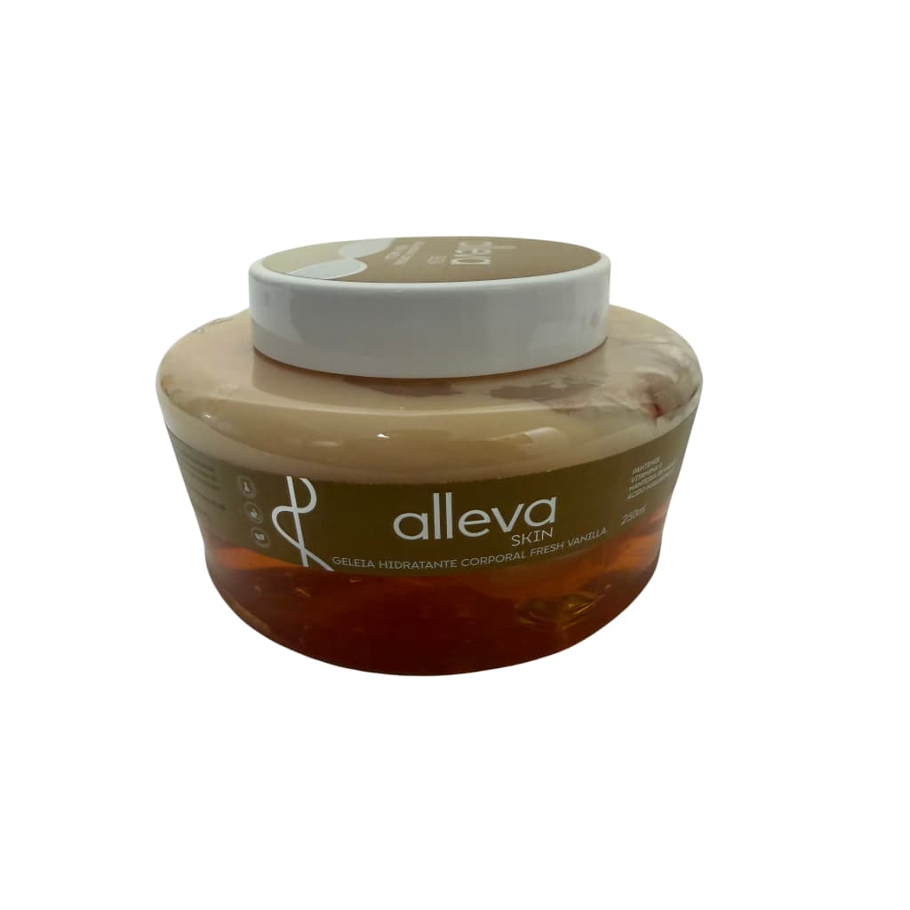 geleia hidratante corporal fresh vanilla alleva