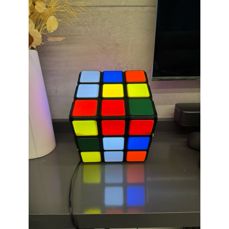 Luminária Cubo Mágico