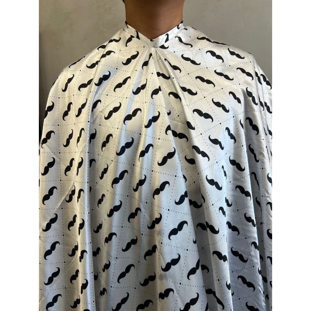 Capas de Barbeiro Cetim com Estampa Premium com Zíper – Conforto e Durabilidade