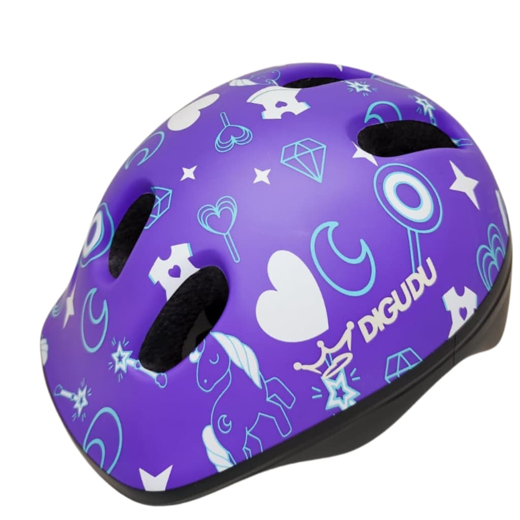 Capacete Infantil Ciclismo Bicicleta Digudu Ajustável regulagem Patins Patinete Proteção  Segurança