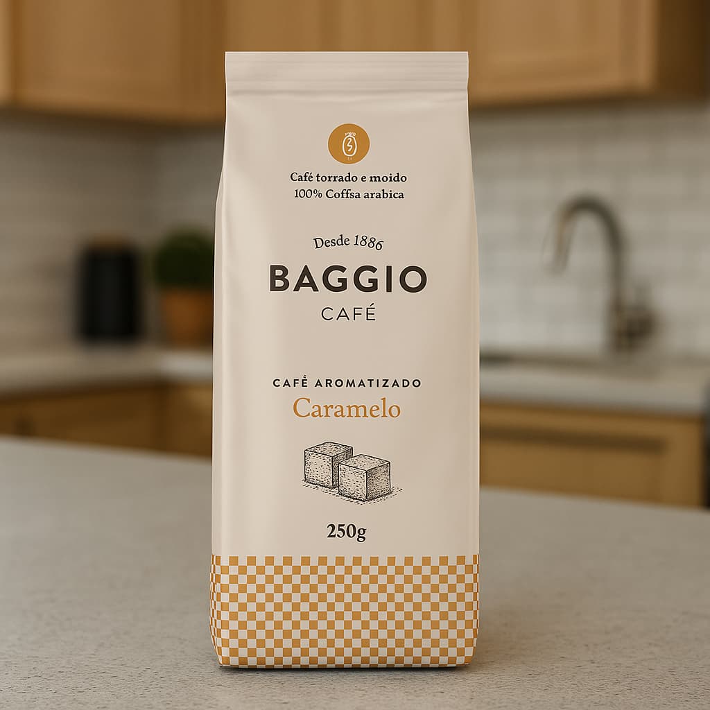 Café Gourmet Torrado/Moido Aromas Baggio De Caramelo 250g