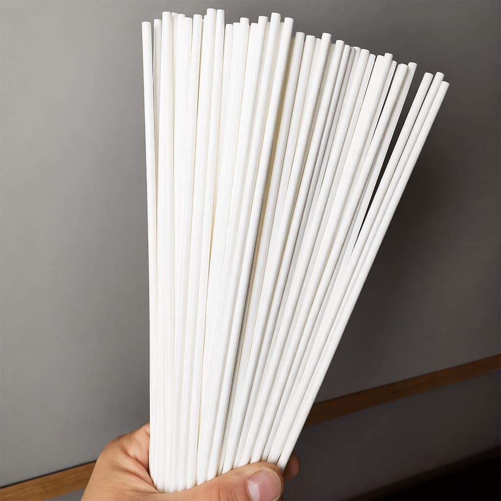 20 Varetas Fibra De Algodão 25cm Para Difusor Aromatizador