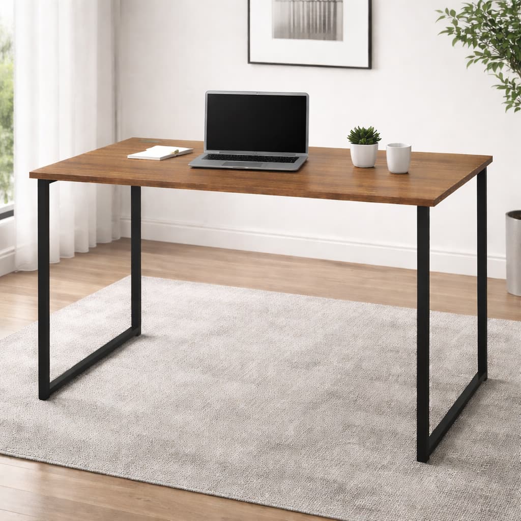 Mesa Escrivaninha Estudo Industrial Quarto Notebook Estilo Industrial Robusto Fácil