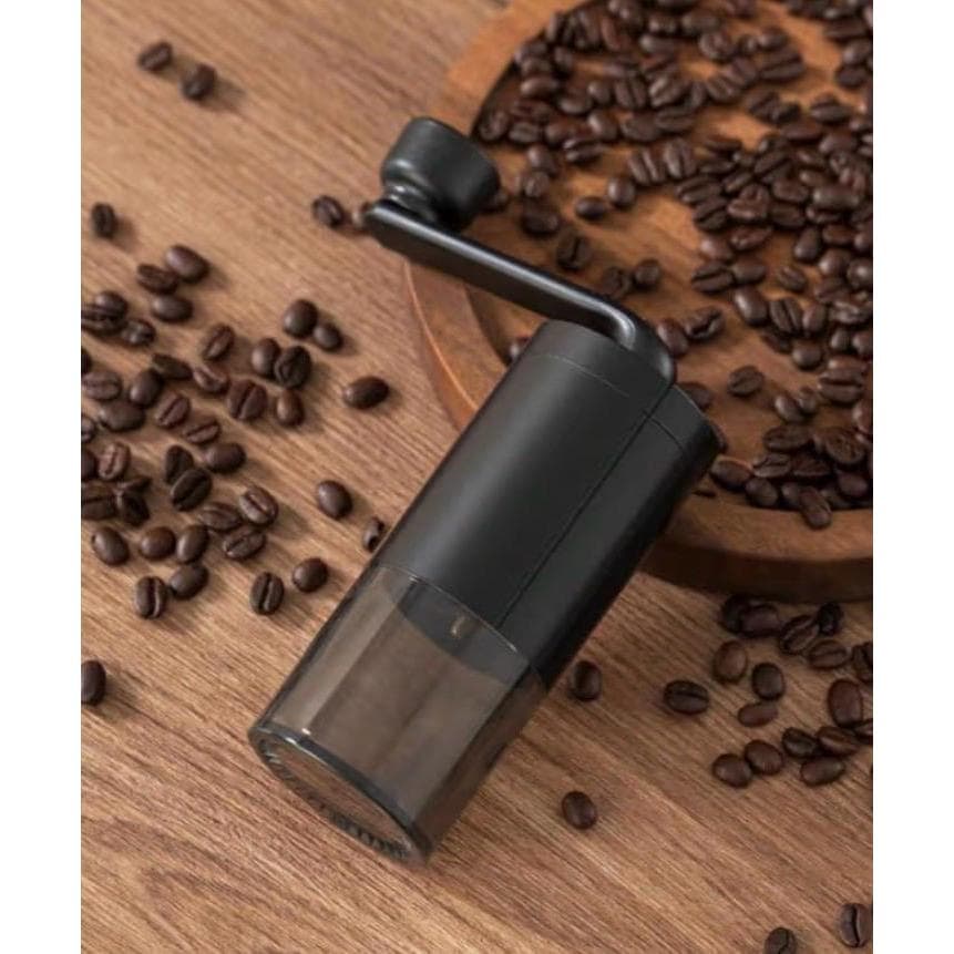 Moedor de Café Manual com Ajuste de Moagem Grosso e Fino Compacto Manivela Prática e Portátil