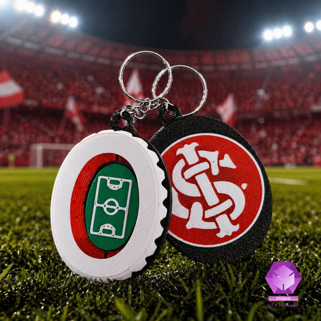 Chaveiro Estádio Beira Rio Internacional Colorado Presente Torcedor Time Futebol