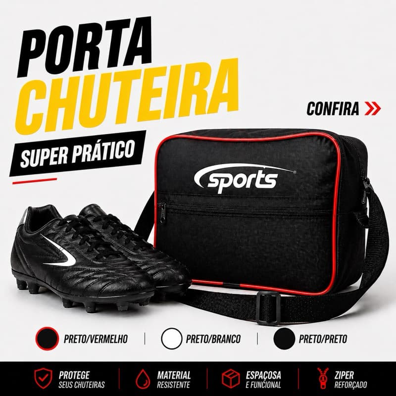 Bolsa Porta Chuteira Impermeável