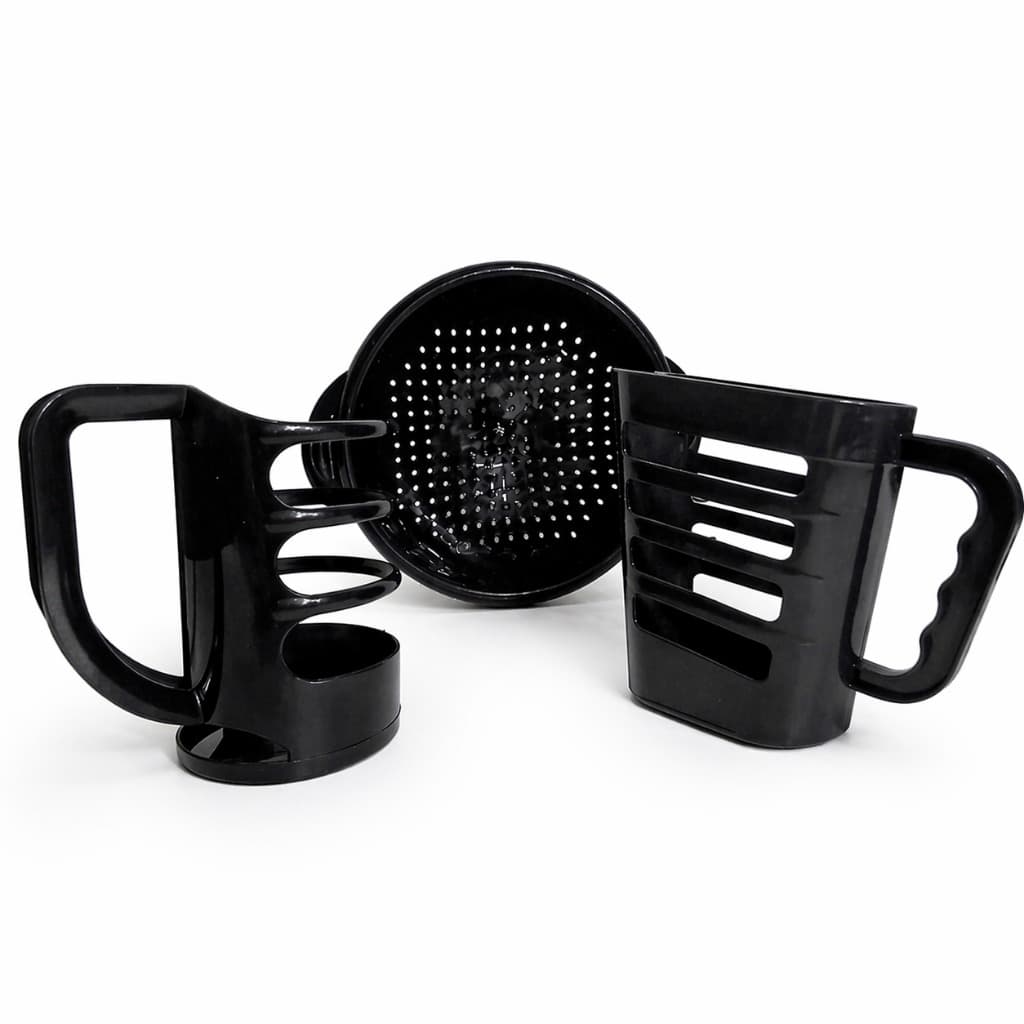 Kit Cozinha Preto Completo 3 Peças Essenciais Dia a Dia