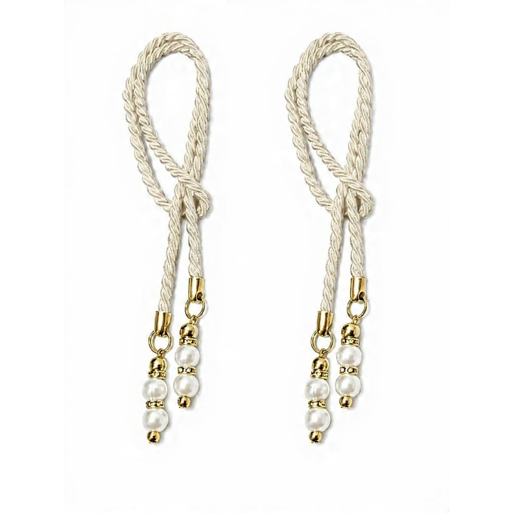 2 Cordões Decorativos com Pingente de Pérola - Para Difusor e Aromatizador de ambiente