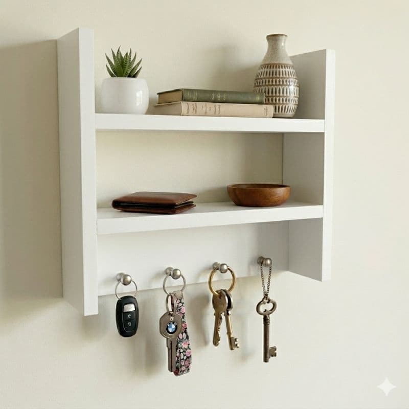 Porta chaves em MDF Organizador Decoração para casa 100% MDF