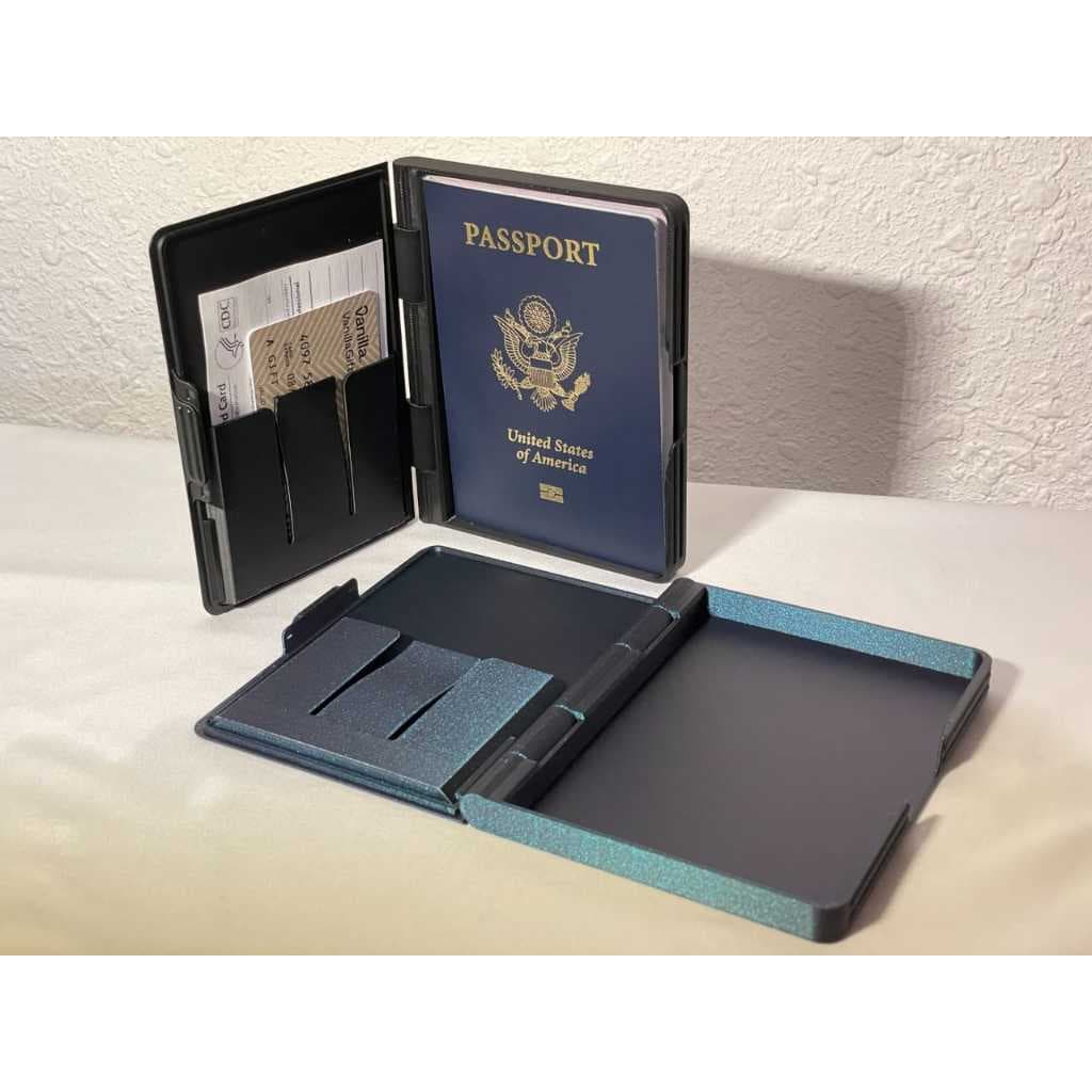 Porta Passaporte Carteira De Viagem Cartões Documentos