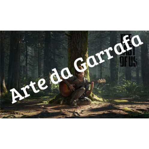 🍄🌿 GARRAFA PERSONALIZADA COM NOME | THE LAST OF US | 600ML ALUMÍNIO SQUEEZE CANTIL PRESENTE GAMER