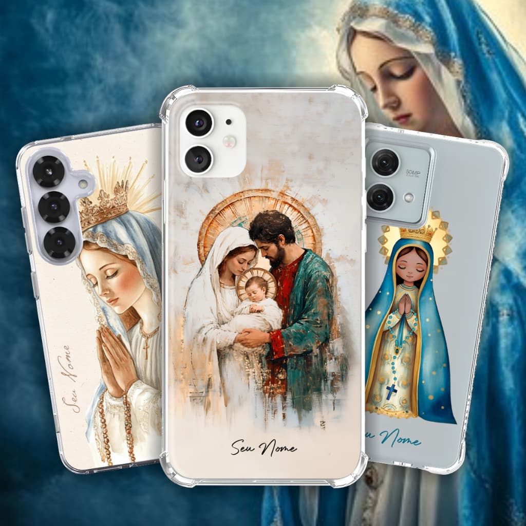 Capa de Celular Religião Nossa Senhora Aparecida Capinha