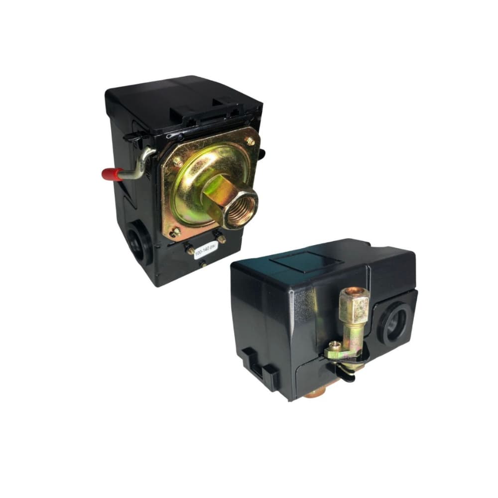 Pressostato Compressor Automático Alavanca 80-120 Psi 1 Via Baixa Pressão