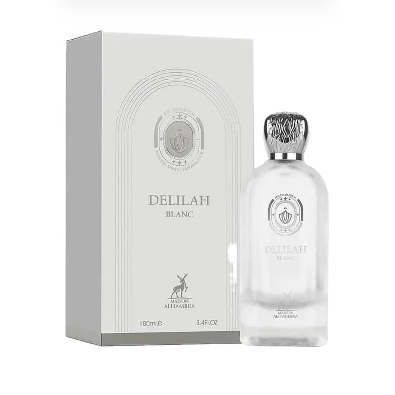 Perfume Feminino Delilah Blanc Maison Alhambra - Frescor, Suavidade e Toque Adocicado