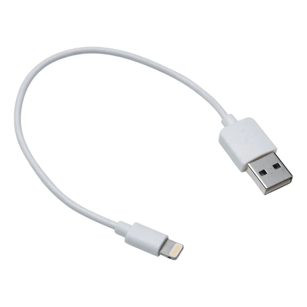 CABO USB COMPATÍVEL IPHONE LIGHTNING CURTO 30CM